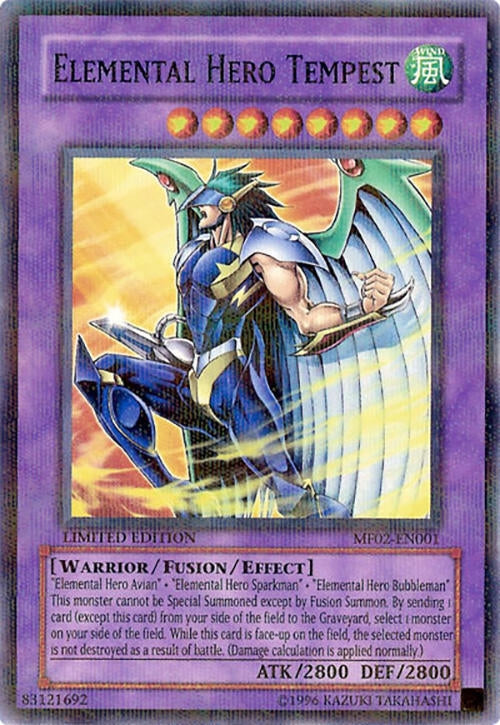 Elemental HERO Tempest (2001) - YuGiOh Single