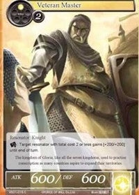 Veteran Master (1015) - Force of Will Single