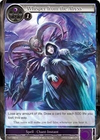 Whisper from the Abyss (90) - Force of Will Single
