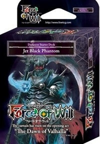 Jet Black Phantom Starter Deck - Force of Will Sealed