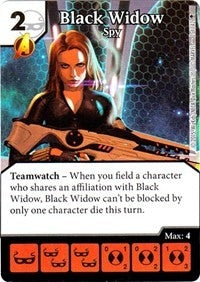 Black Widow - Spy (2) - Dice Masters Single