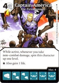 Captain America - The First Avenger (5) - Dice Masters Single