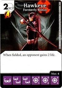Hawkeye - Formerly Ronin (7) - Dice Masters Single