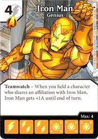 Iron Man - Genius (14) - Dice Masters Single