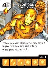 Iron Man - Invincible (15) - Dice Masters Single
