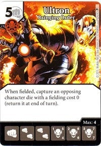 Ultron - Bringing Order (19) - Dice Masters Single