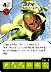 Vision - Ultron’s Spy (23) - Dice Masters Single