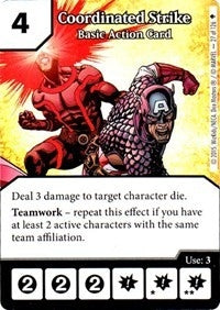 Coordinated Strike (27) - Dice Masters Single