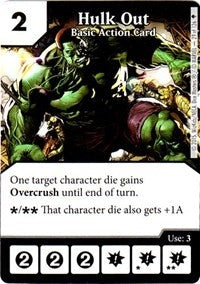 Hulk Out (29) - Dice Masters Single