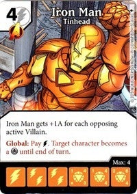 Iron Man - Tinhead (50) - Dice Masters Single