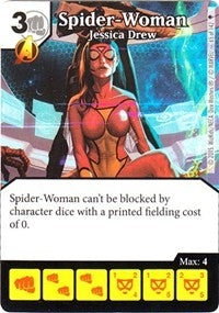 Spider-Woman - Jessica Drew (65) - Dice Masters Single