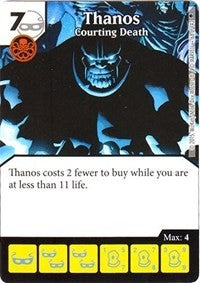 Thanos - Courting Death (68) - Dice Masters Single