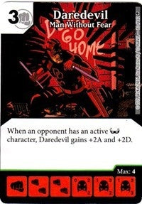 Daredevil - Man Without Fear (80) - Dice Masters Single
