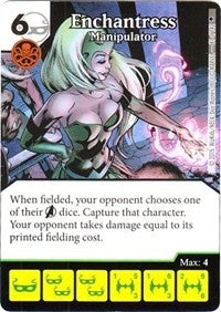 Enchantress - Manipulator (81) - Dice Masters Single