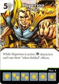 Hyperion - Avenger (85) - Dice Masters Single