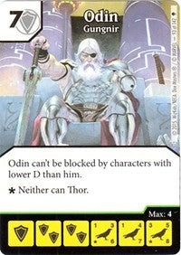 Odin - Gungnir (93) - Dice Masters Single