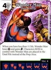 Wonder Man - Ionic Energy (106) - Dice Masters Single