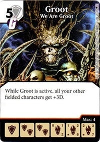 Groot - We Are Groot (136) - Dice Masters Single