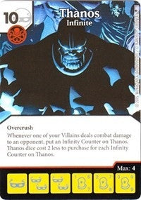 Thanos - Infinite (138) - Dice Masters Single