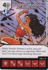 Wonder Woman - Warrior Princess (20) - Dice Masters Single
