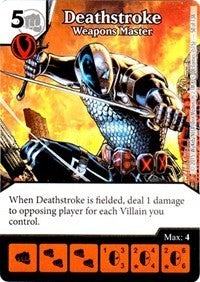 Deathstroke - Weapons Master (50) - Dice Masters Single