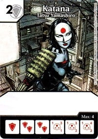 Katana - Tatsu Yamashiro (58) - Dice Masters Single