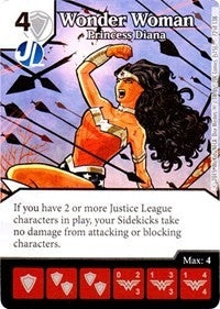 Wonder Woman - Princess Diana (72) - Dice Masters Single