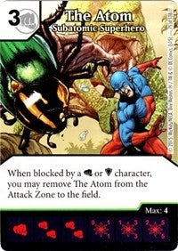 The Atom - Subatomic Superhero (75) - Dice Masters Single