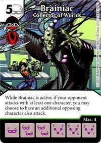 Brainiac - Collector of Worlds (81) - Dice Masters Single