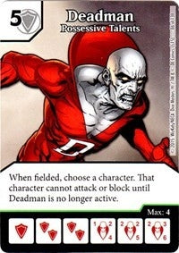 Deadman - Possessive Talents (86) - Dice Masters Single