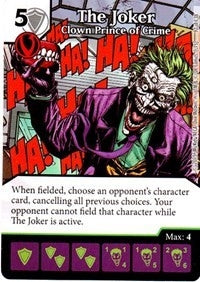 The Joker - Clown Prince of Crime (92) - Dice Masters Single