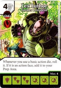 Lex Luthor - Former President (95) - Dice Masters Single