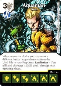 Aquaman - Orin (106) - Dice Masters Single