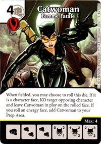 Catwoman - Femme Fatale (114) - Dice Masters Single