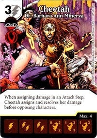 Cheetah - Dr. Barbara Ann Minerva (115) - Dice Masters Single