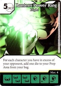 Lantern Power Ring - Flight (124) - Dice Masters Single