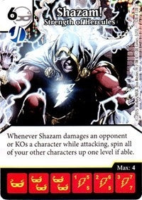 Shazam! - Strength of Hercules (128) - Dice Masters Single