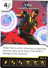 Vibe - Formerly Hardline (133) - Dice Masters Single