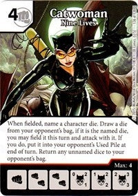 Catwoman - Nine Lives (136) - Dice Masters Single