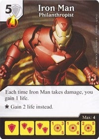 Iron Man - Philanthropist (14) - Dice Masters Single