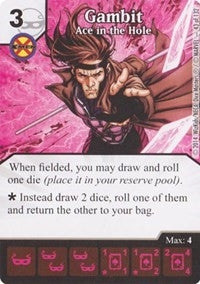 Gambit - Ace in the Hole (43) - Dice Masters Single