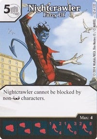Nightcrawler - Fuzzy Elf (52) - Dice Masters Single