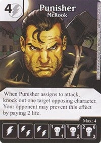 Punisher - McRook (56) - Dice Masters Single