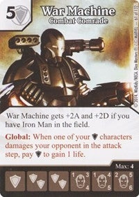 War Machine - Combat Comrade (61) - Dice Masters Single