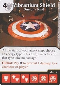 Vibranium Shield - One of a Kind (64) - Dice Masters Single
