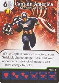 Captain America - Sentinel of Liberty (67) - Dice Masters Single