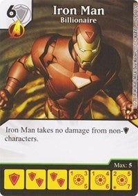 Iron Man - Billionaire (79) - Dice Masters Single
