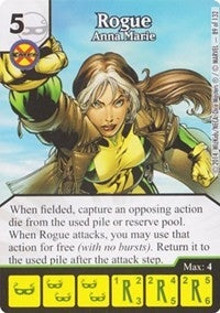 Rogue - Anna Marie (89) - Dice Masters Single