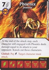 Phoenix - Jeannie (118) - Dice Masters Single