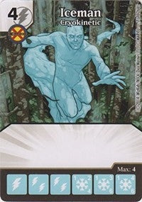 Iceman - Cryokinetic (7) - Dice Masters Single